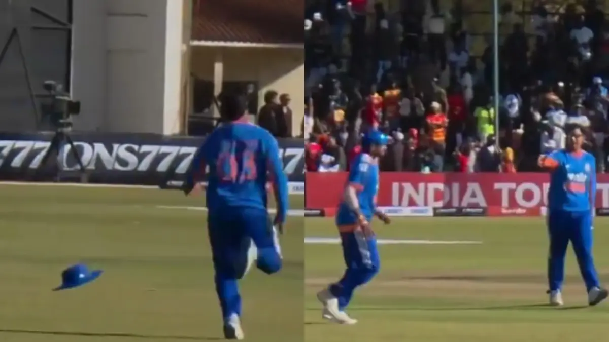 WATCH | Vaibhav Sooryavanshi's On-Field Behaviour With Yash Thakur Raises Eyebrow: 'Go Bring my Cap First' Vaibhav Sooryavanshi