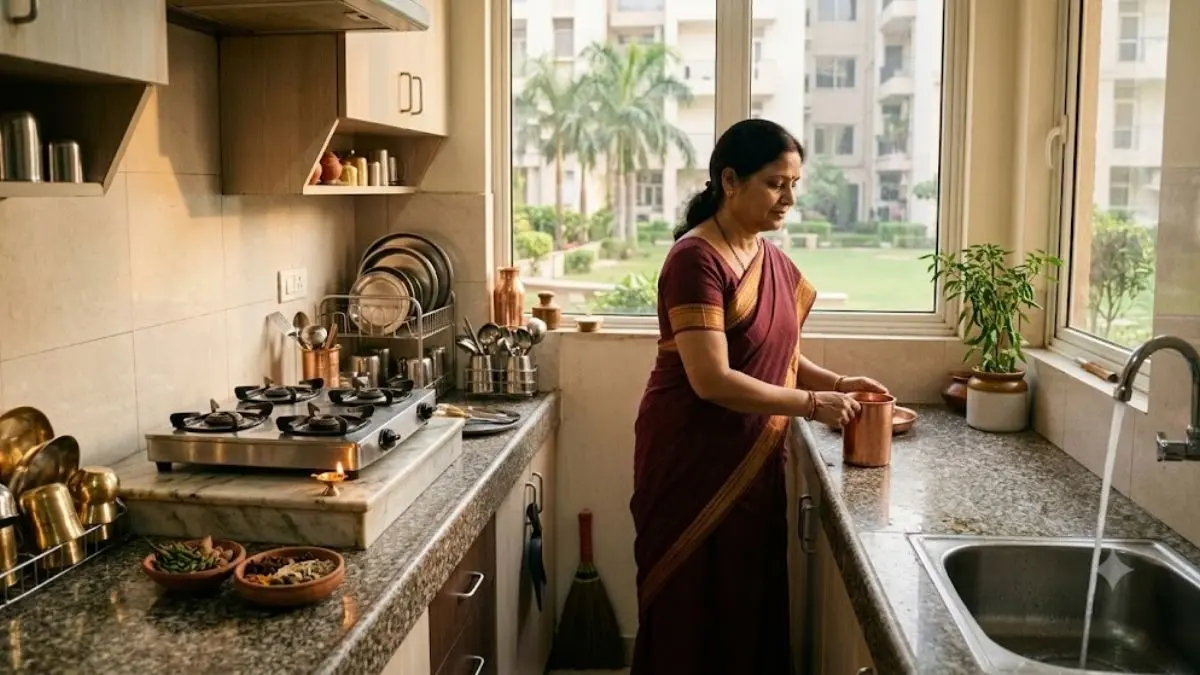 Vastu Tips for Kitchen: खूब कमा रहे पैसे लेकिन घर में नहीं टिक रहा पैसा? किचन में नहीं करें ये 4 गलतियां तो बरसेगी लक्ष्मी की कृपा Vastu Tips for the Kitchen Avoid these 4 kitchen mistakes to invite the blessings of Goddess Lakshmi