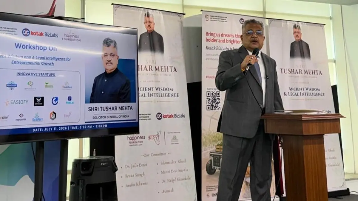 'Vedas Are Not a Source of Law, Hindu Law Emerged From Smritis': SG Tushar Mehta Explains Ancient Wisdom and India's Legal Tradition 'Vedas Are Not a Source of Law, Hindu Law Emerged From Smritis': SG Tushar Mehta Explains Ancient Wisdom and India's Legal Tradition