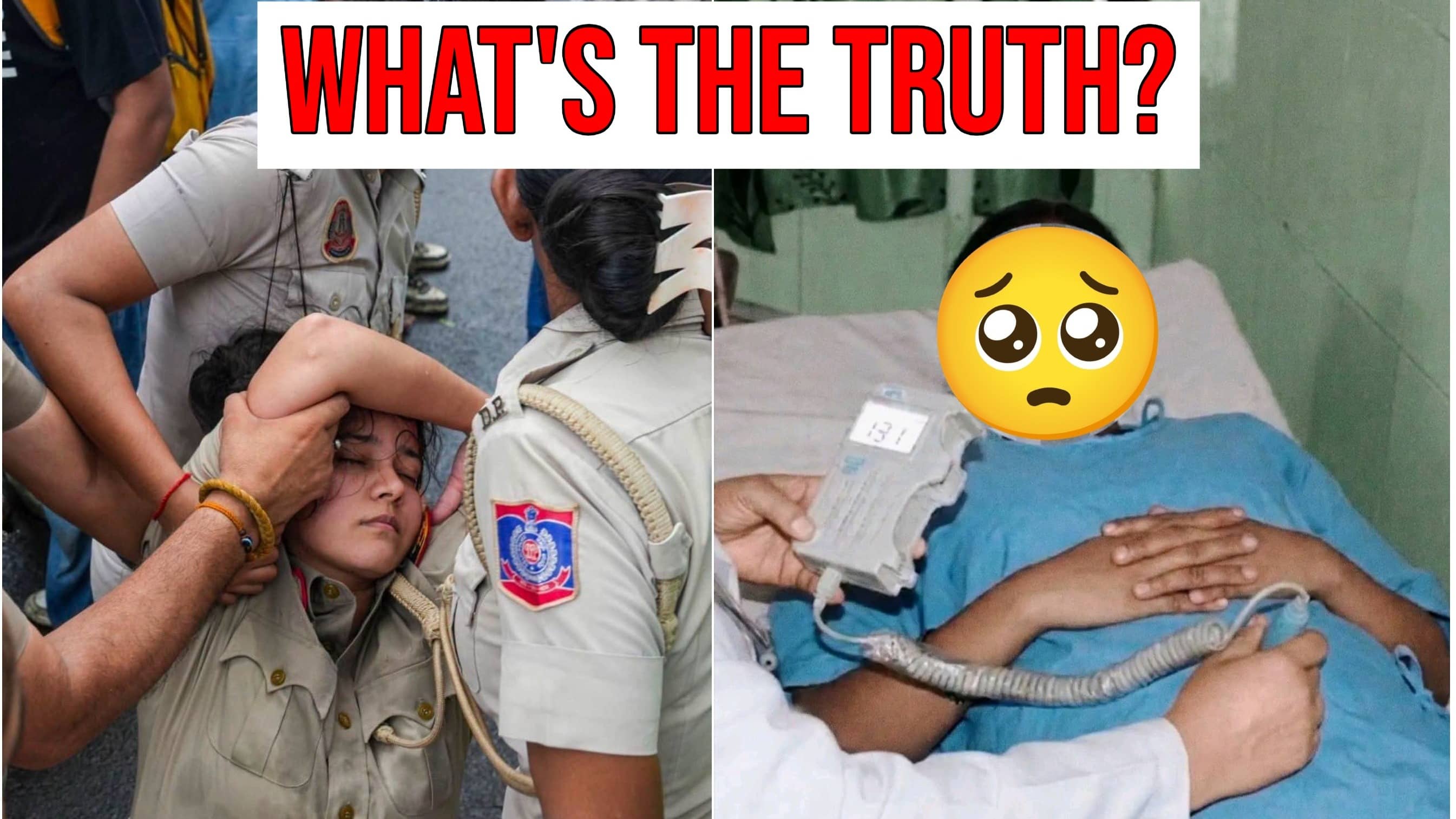 Viral Posts Claim Pregnant Cop's Unborn Child Died After Violence At CJP's Jantar Mantar Protest, Here's What Delhi Police Said