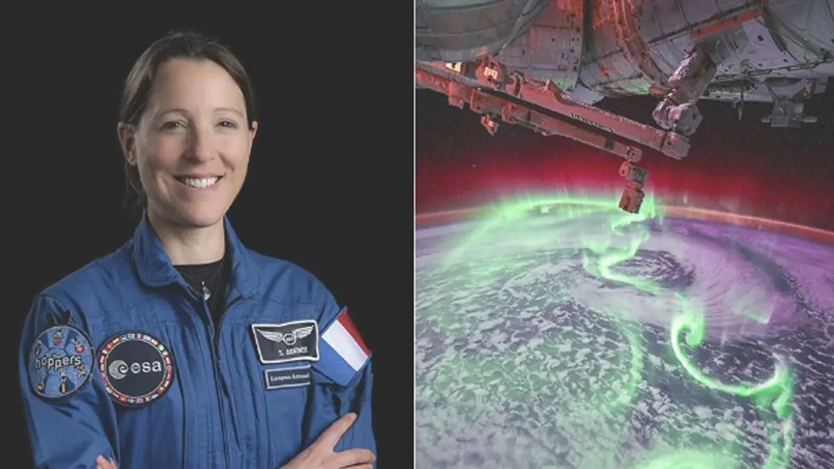 'Dancing Light, Green Shadows': French Astronaut Captures 'Most Spectacular' Aurora Display from ISS | WATCH X