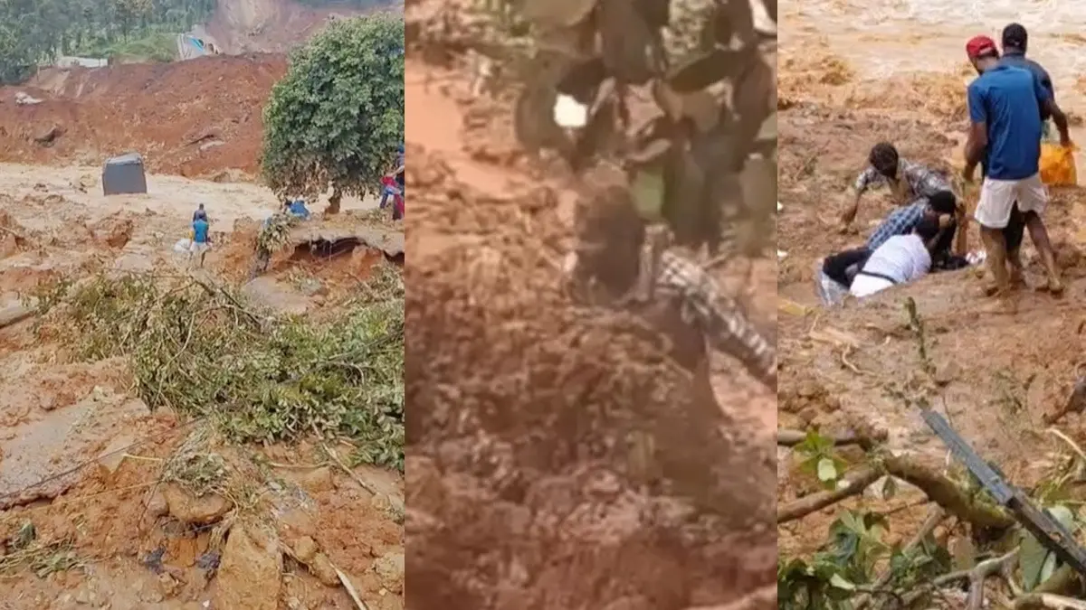 BREAKING | Major Landslide Hits Kerala's Wayanad Tunnel Project Site, Multiple Feared Trapped; Rescue Underway X