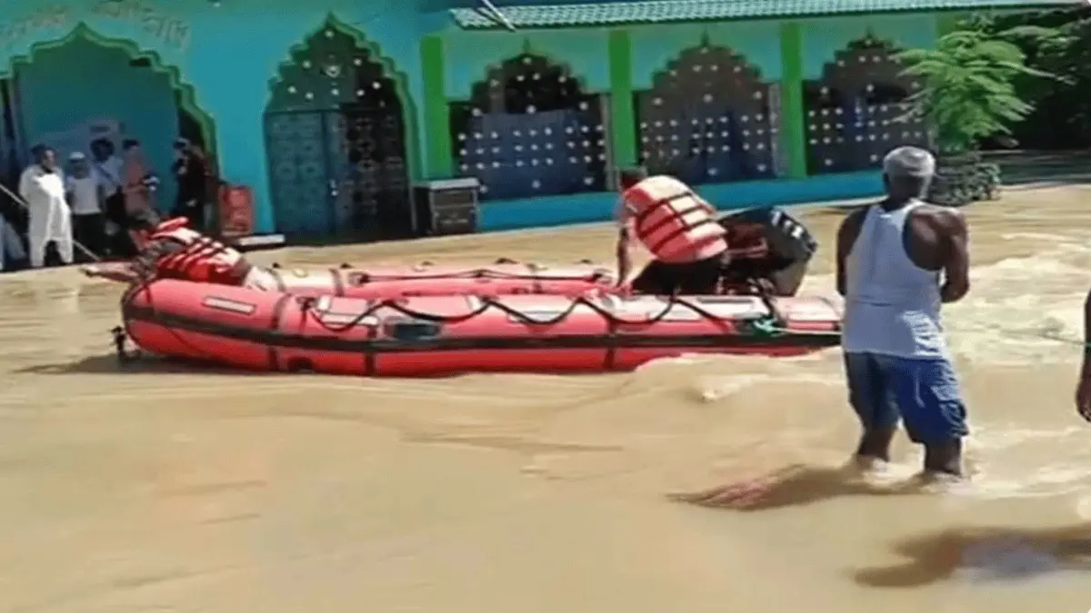 'Boats Deployed, Over 1.7 Lakh Affected': Assam Floods Wreak Havoc, Authorities Ramp Up Rescue Ops X