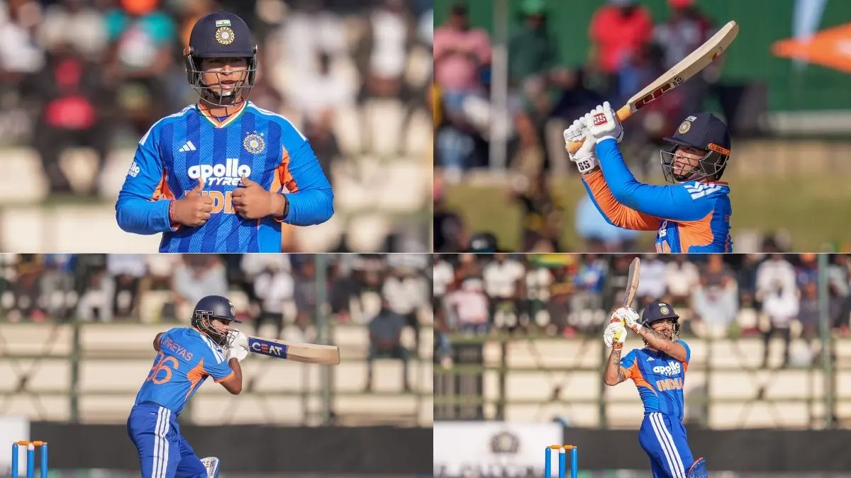 ZIM vs IND: श्रेयस अय्यर की कप्तानी में टीम इंडिया की पहली जीत, जिम्बाब्वे को 7 विकेट से हराया, वैभव की तूफानी पारी Zimbabwe vs India 1st T20 result india win by 7 wicket