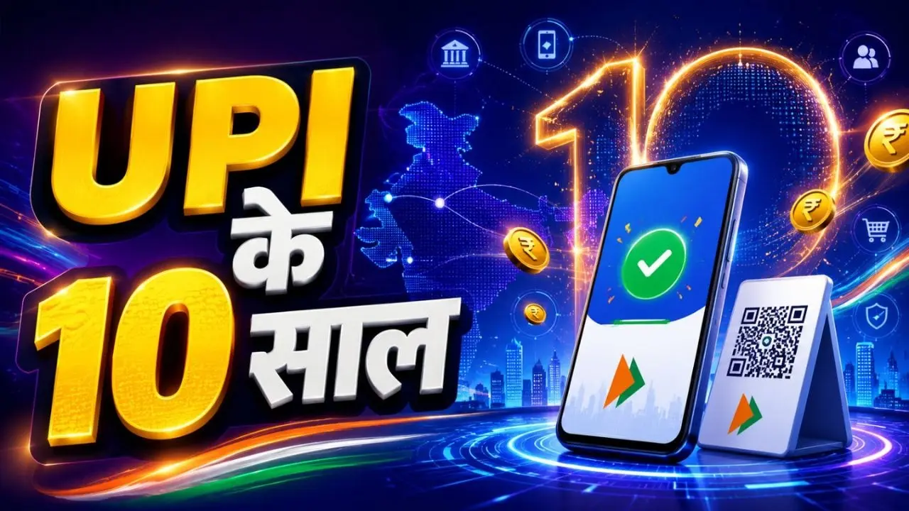 10 Years of UPI: दुनिया का सबसे बड़ा रियल-टाइम पेमेंट सिस्टम बना UPI, 10 साल में रॉकेट की रफ्तार से बढ़ा डिजिटल ट्रांजैक्शन 10 साल में UPI ने पकड़ी रॉकेट वाली रफ्तार