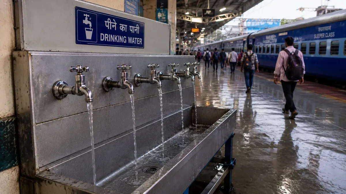 20,000 Railway Locations To Get New Water Filtration Systems After CAG Audit Flags Quality Issues 20,000 Railway Locations To Get New Water Filtration Systems After CAG Audit Flags Quality Issues