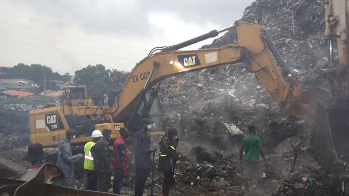 30 People Killed After a Landslide at a Landfill in the Capital of Guinea: Officials 30 People Killed After a Landslide at a Landfill in the Capital of Guinea: Officials