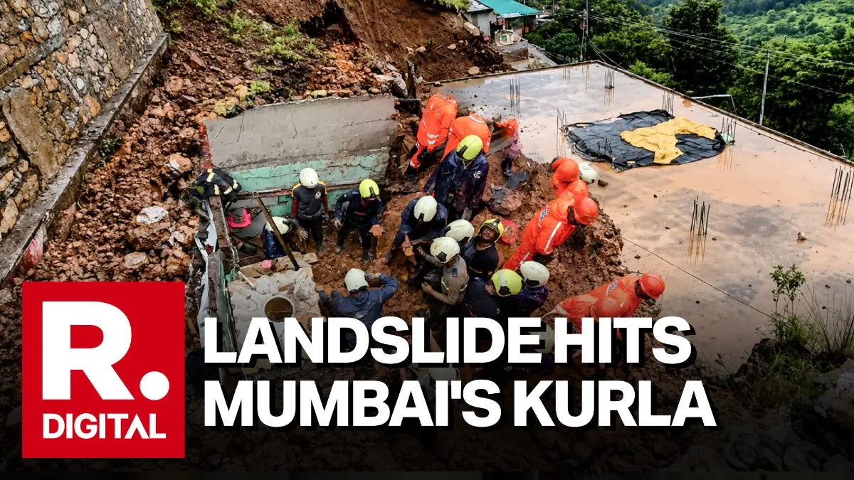 2 Dead, Several Feared Trapped After Rain-Triggers Landslide at Kurla's Gaushiya Chawl; Rescue Op Underway 2 Dead, Several Feared Trapped After Rain-Triggers Landslide at Kurla's Gaushiya Chawl; Rescue Op Underway