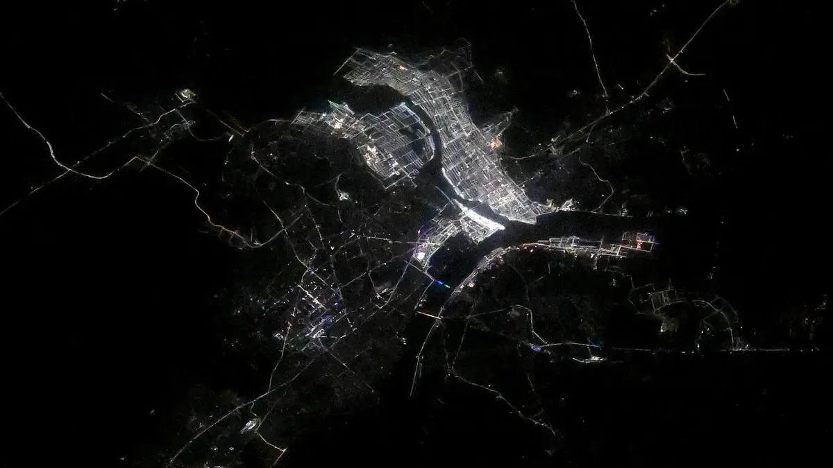 A View From Above: NASA Astronaut Captures Sprawling Maha Kumbh Mela From Space, Goes Viral A View From Above: NASA Astronaut Captures Sprawling Maha Kumbh Mela From Space, Goes Viral