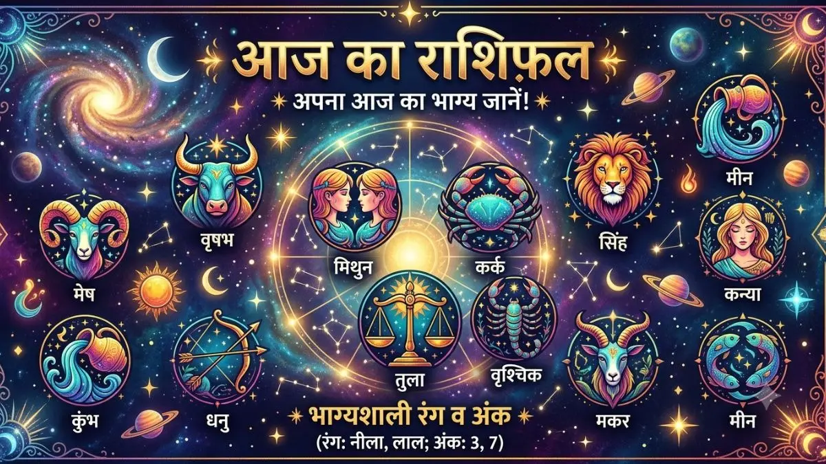 Aaj Ka Rashifal: धनु राशि वालों पर आज भाग्य रहेगा मेहरबान, वृश्चिक राशि वाले लोगों के काम में आएगी बाधा, जानिए कैसे बीतेगा आज का दिन aaj ka raashifal