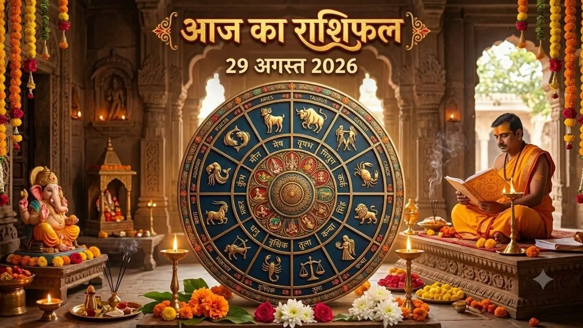Aaj Ka Rashifal 29 अगस्त 2026: सिंह राशि वालें अपने आत्मविश्वास से हर चुनौती पर जीत करेंगे प्राप्त, जानिए कैसा रहेगा आपका आज का दिन aaj ka rashifal