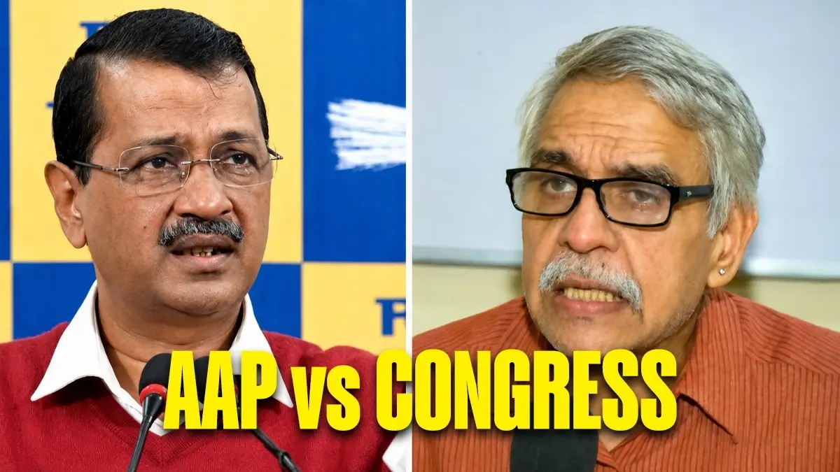 ‘...AAP Leaders Should Be in Jail...’: Sandeep Dikshit Makes Fresh Allegations; Targets Kejriwal, Satyendar Jain ‘...AAP Leaders Should Be in Jail...’: Sandeep Dikshit Makes Fresh Allegations; Targets Kejriwal, Satyendar Jain