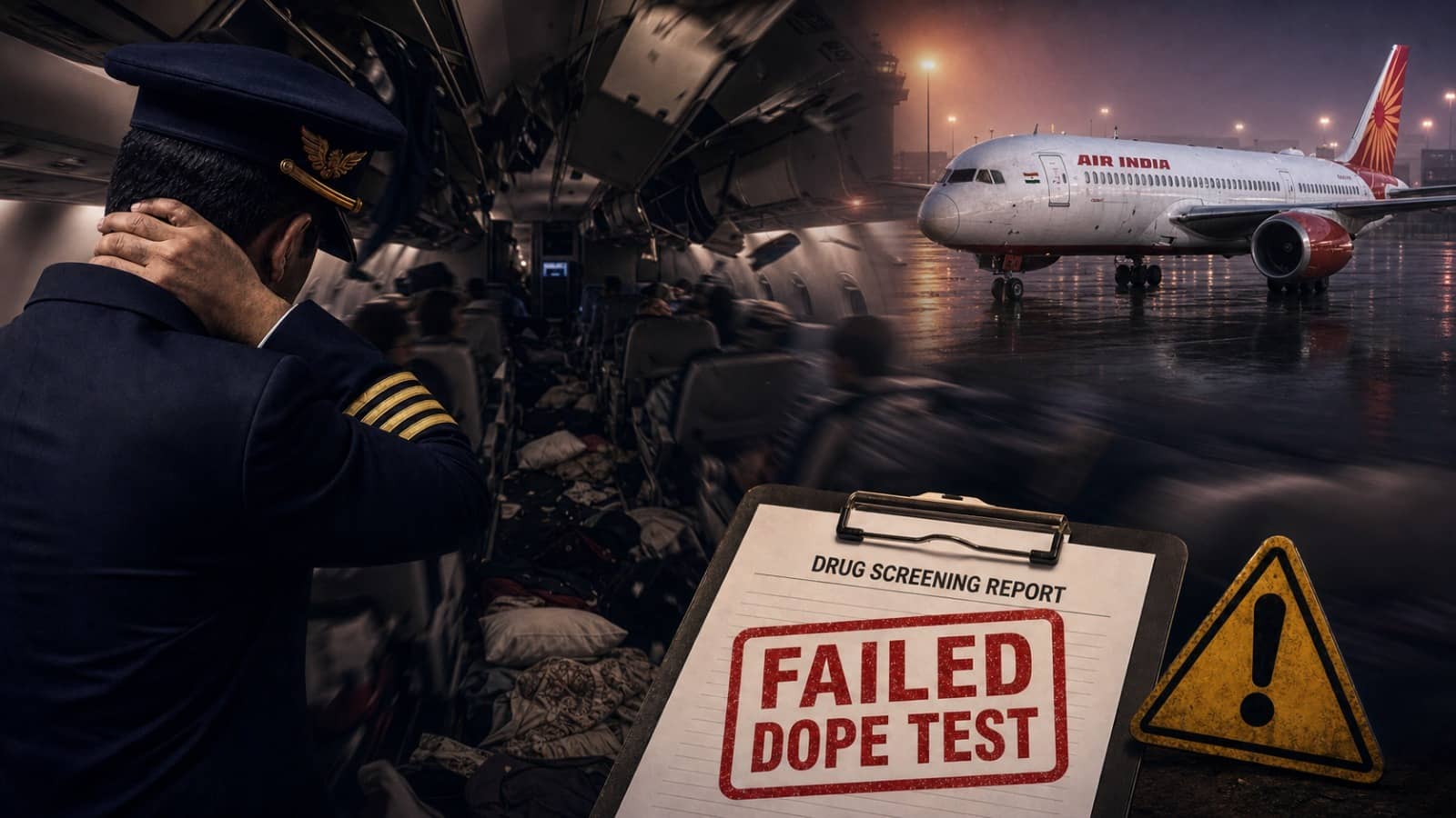 Air India Flight Probe: Pilot Tested Positive for Marijuana, Was on Sleep Meds and Accused of Smoking Pot On Board