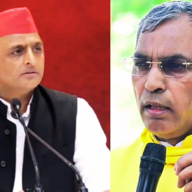 Akhilesh Yadav OP Rajbhar