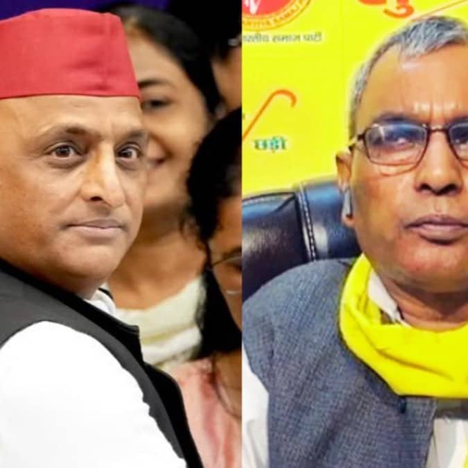 Akhilesh Yadav OP Rajbhar 