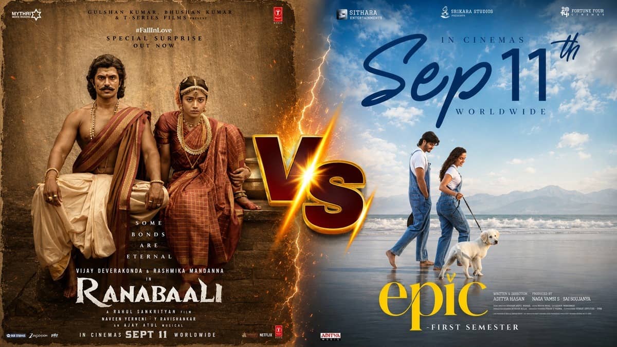 Anand Deverakonda's Epic Sets To Clash With Vijay-Rashmika Mandanna's Ranabaali