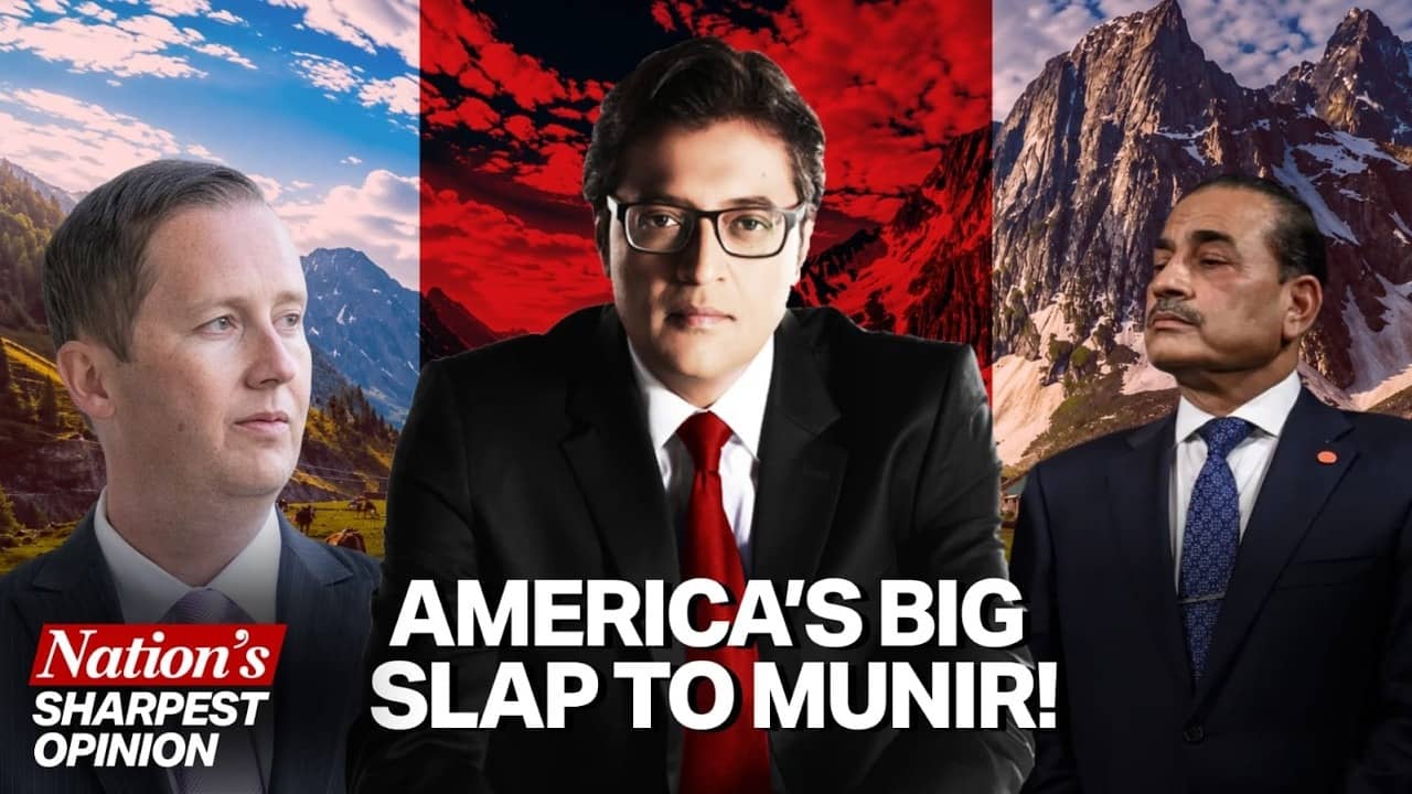 Arnab Goswami Analyses Sergio Gor’s Jammu Kashmir Assertion