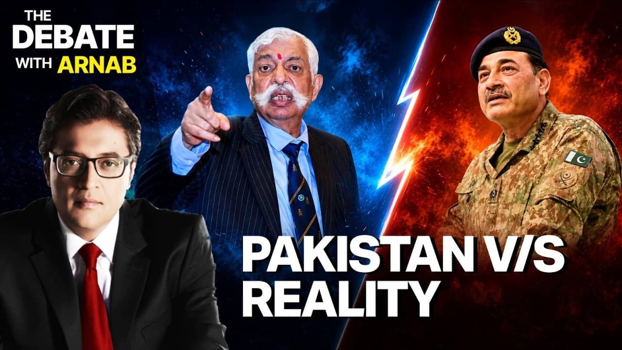 Arnab Goswami And Major General GD Bakshi Debate Pakistan