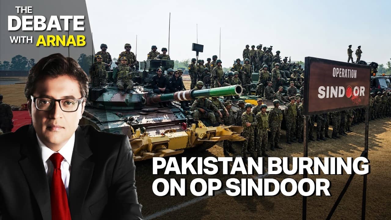 Arnab Goswami Debates Operation Sindoor’s Impact On Pakistan