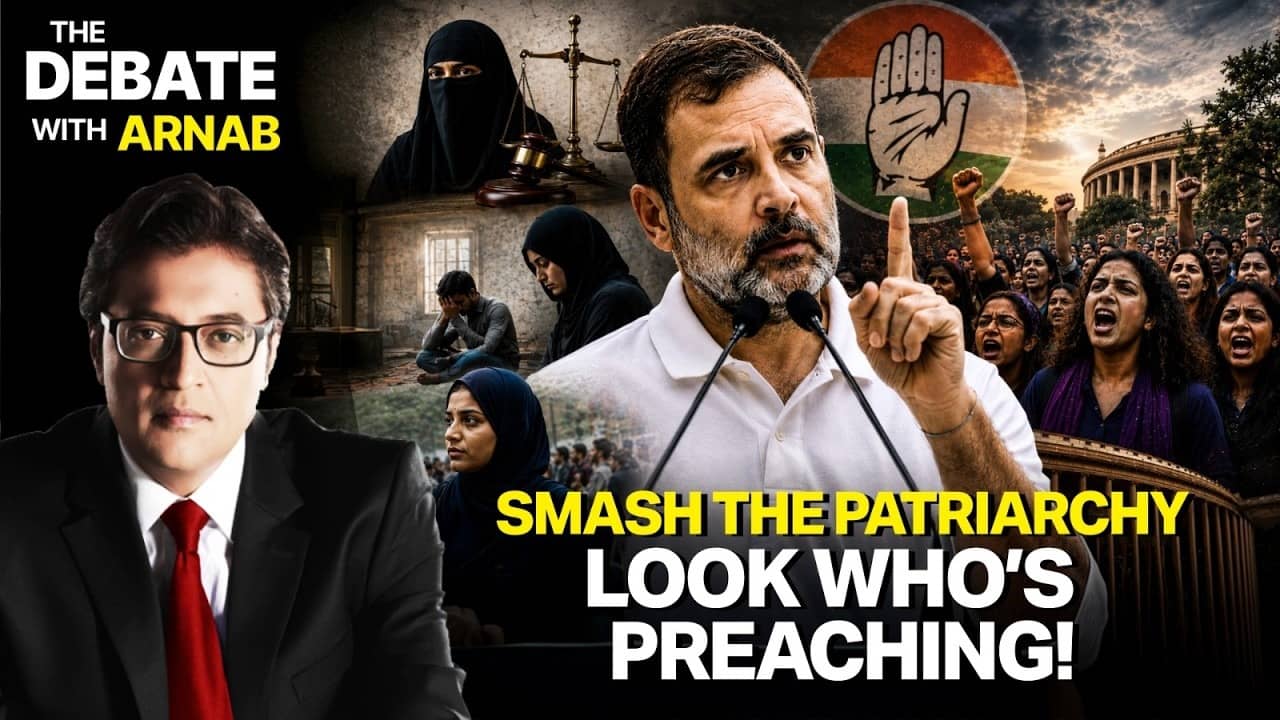Arnab Goswami debates Rahul Gandhi’s Manusmriti remarks and women’s rights row