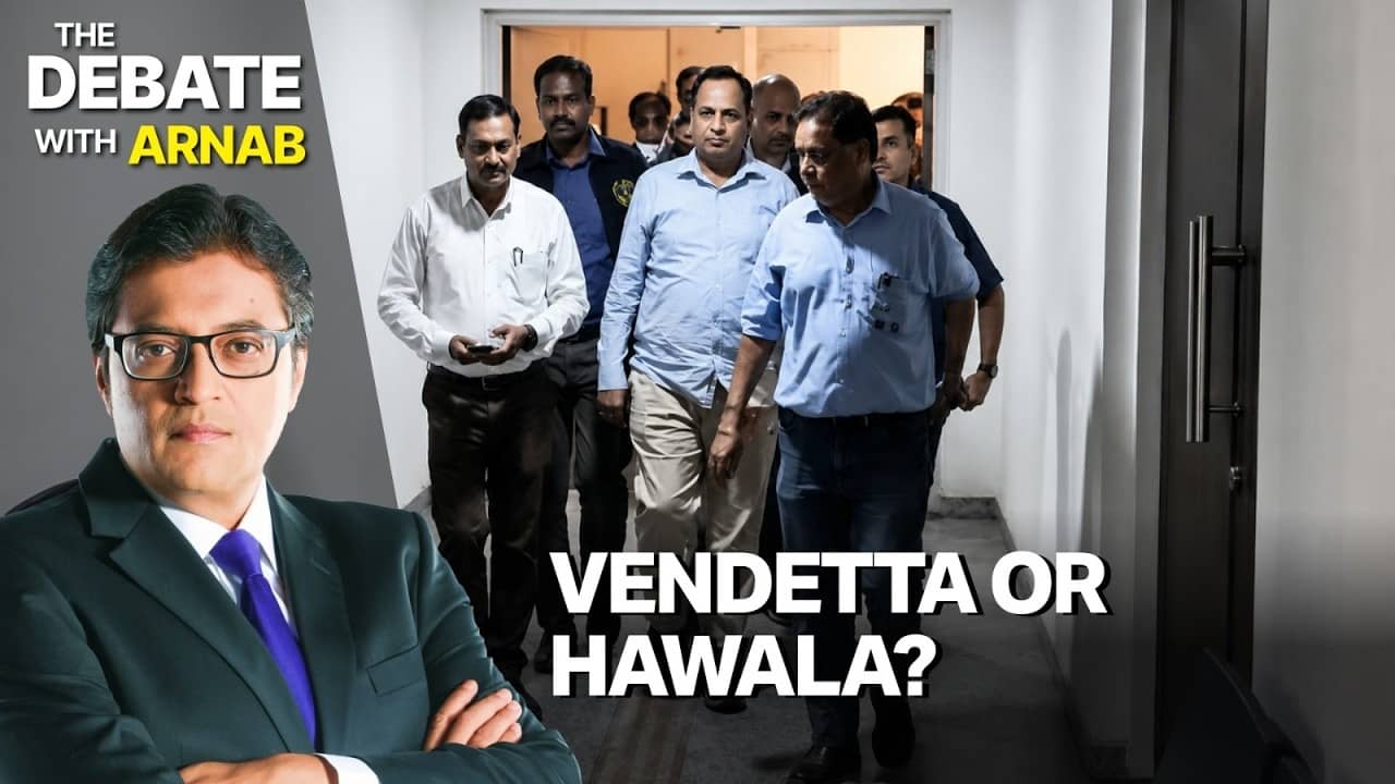 Arnab Goswami Debates Satyendar Jain Arrest Over DJB Scam