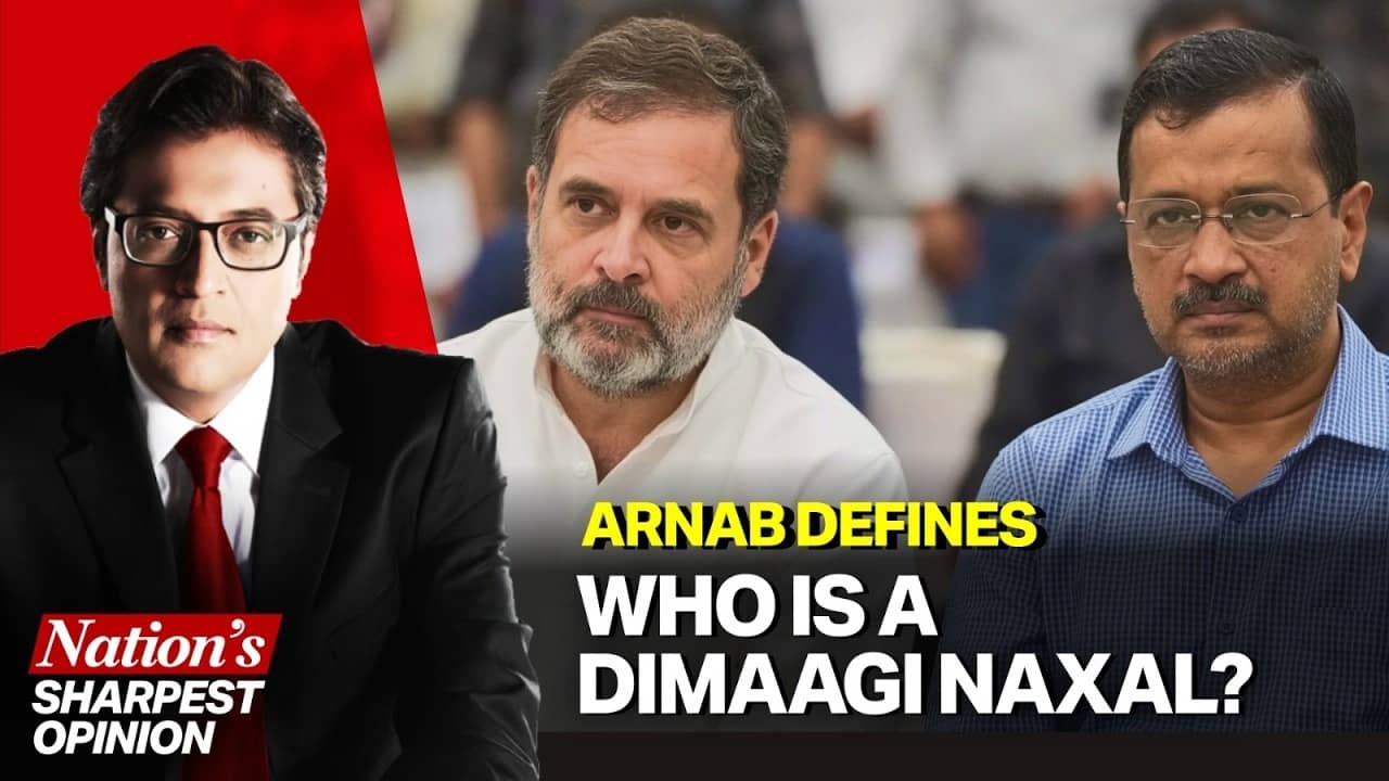 Arnab Goswami Explains ‘Dimaagi Naxal’ Remark