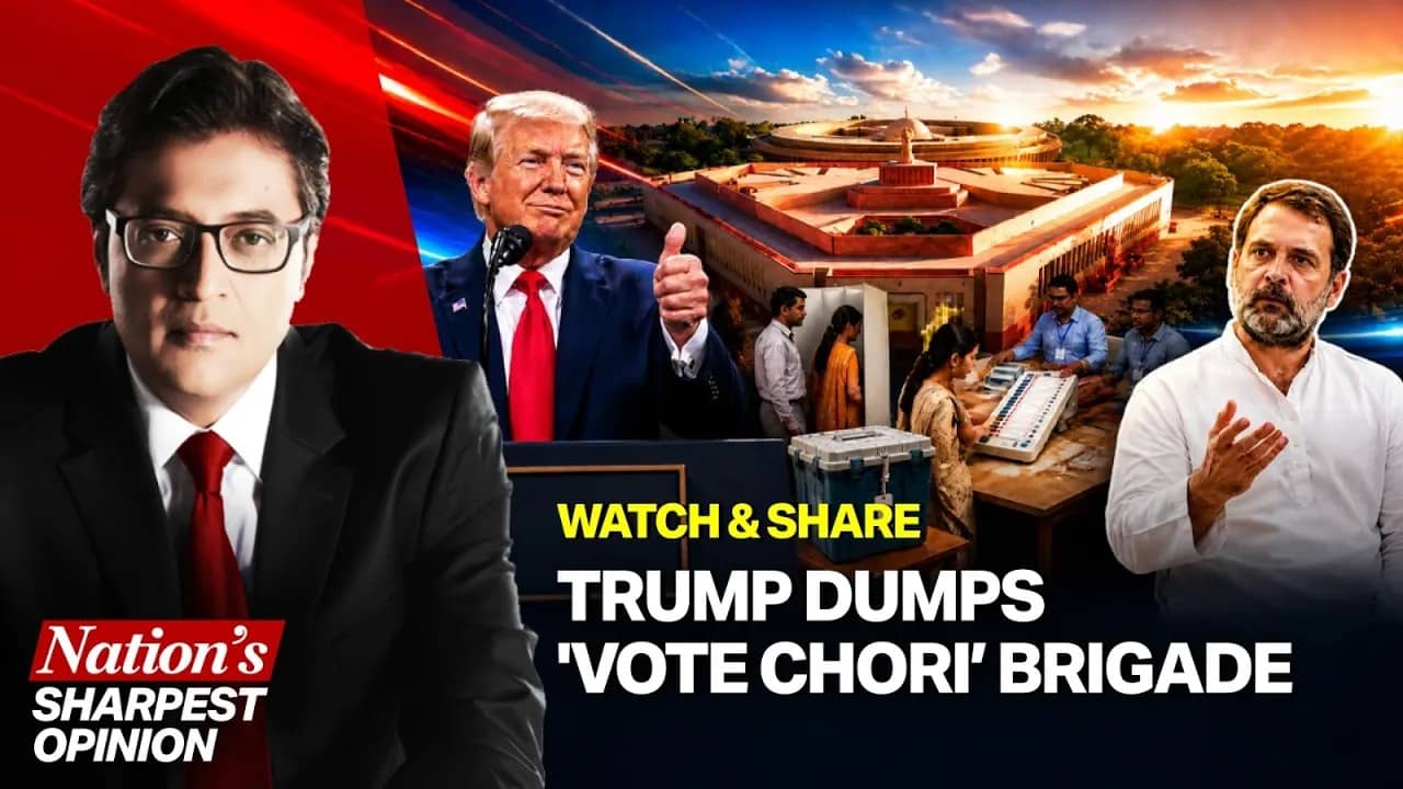 Arnab On Trump