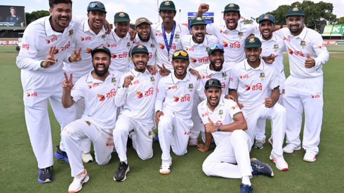 AUS vs BAN 1st Test Match: कंगारुओं का घमंड चकनाचूर, ऑस्ट्रेलिया में बांग्लादेश की ऐतिहासिक जीत, मिराज-महमूद ने मचाया कहर Bangladesh vs Australia Test
