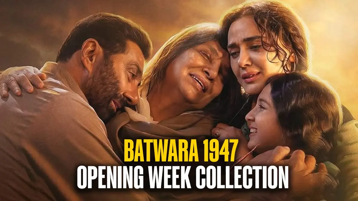 Batwara 1947 Box Office Collection Day 7: Sunny Deol Starrer Sees Further Dip, Wraps Up First Week At ₹33.60 Crore Batwara 1947 Box Office Collection Day 7