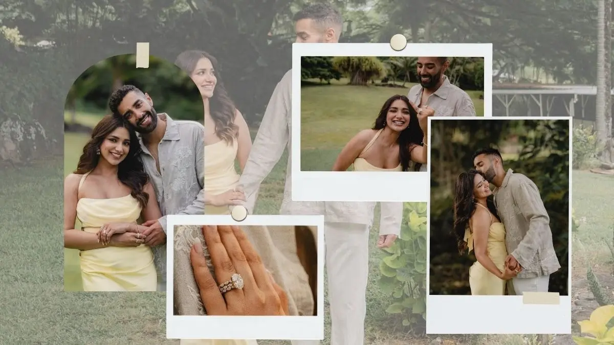 Bigg Boss OTT Fame Jiyaa Shankar Gets Engaged To Boyfriend Kaaran Dhanak, Flaunts Diamond Ring | Photos Bigg Boss OTT Fame Jiyaa Shankar Gets Engaged To Boyfriend Kaaran Dhanak