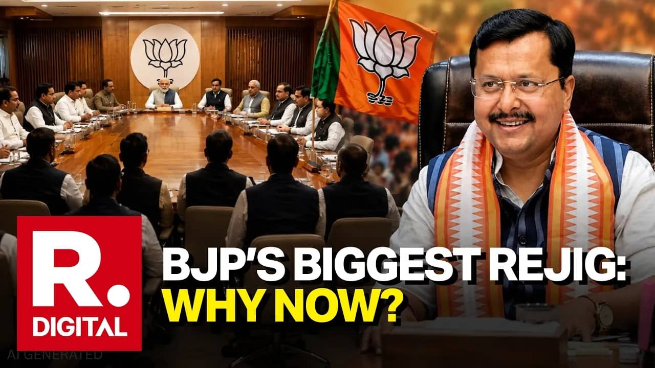 BJP's New Team Announced