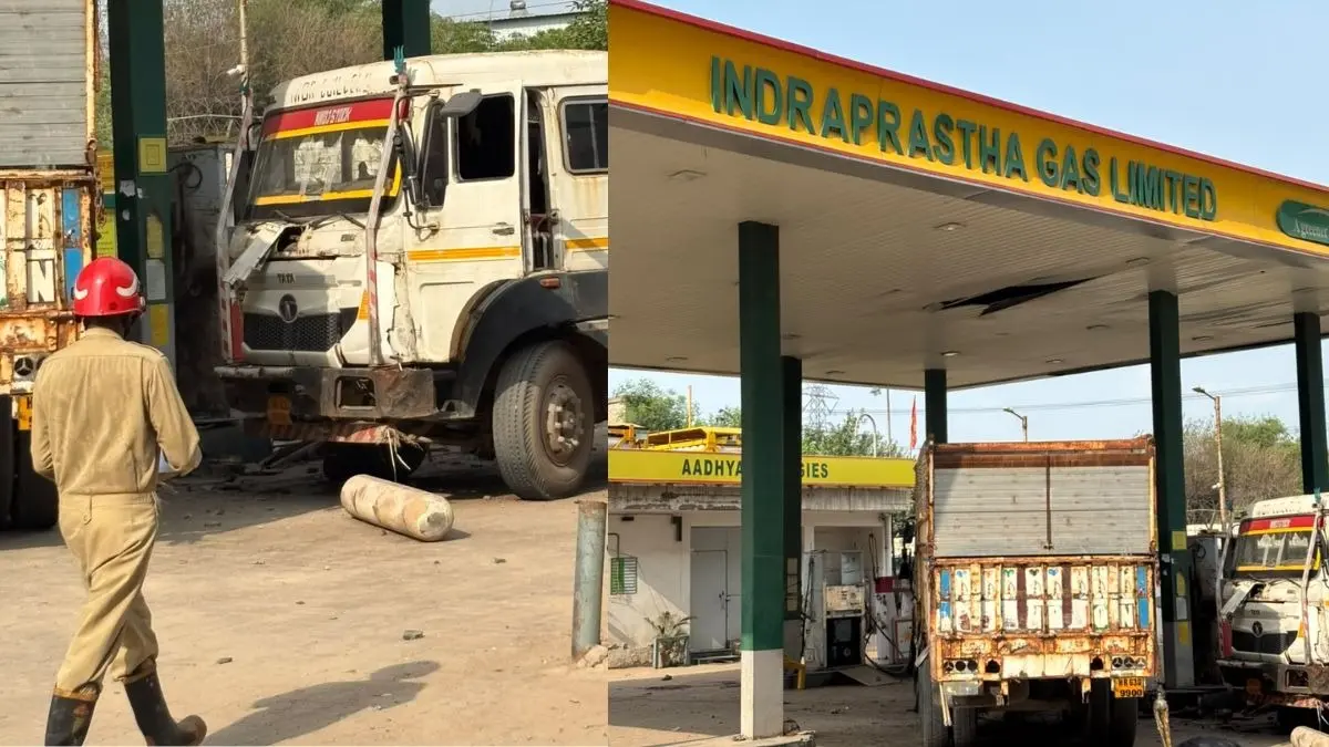Delhi CNG Station Blast: One Dead, Five Injured During Truck Refuelling In Tikri Kalan BREAKING: दिल्ली के टिकरी कलां में CNG पंप पर ब्लास्ट, 1 की मौत 6 घायल; गैस रिफिलिंग के दौरान ट्रक में हुआ जोरदार धमाका