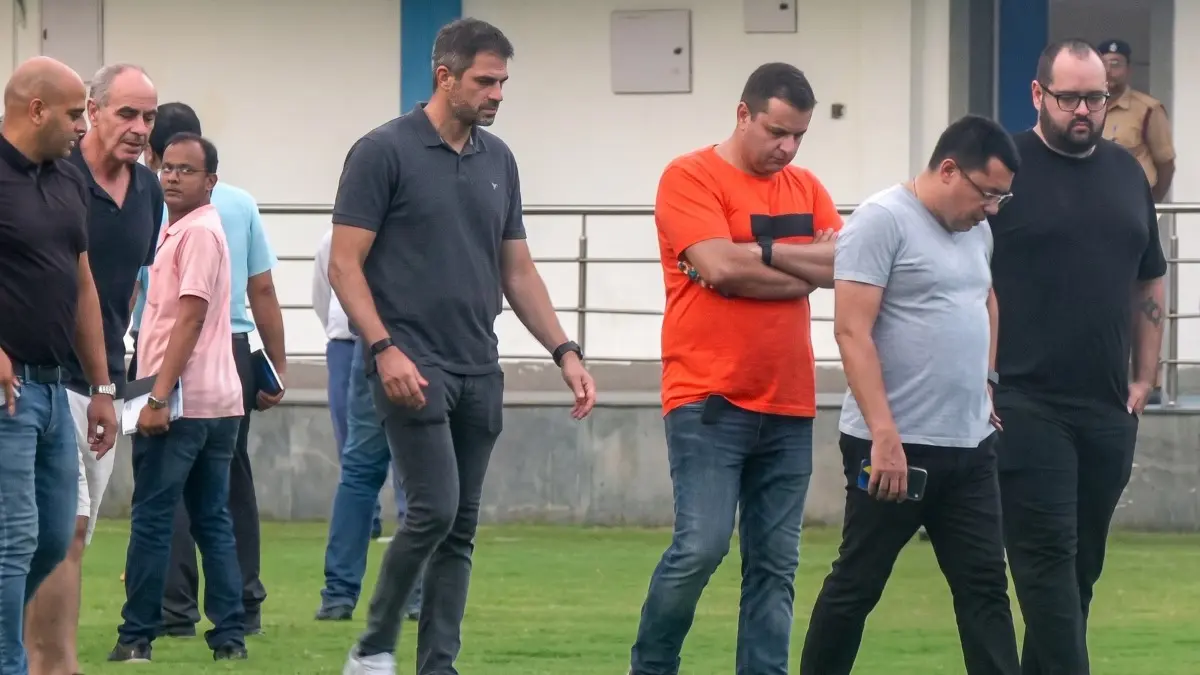 Kolkata Gears Up For FIFA Friendly, Brazil Delegation Evaluates Salt Lake Stadium Ahead Of Highly Anticipated India Clash CBF officials inspect Salt Lake Stadium
