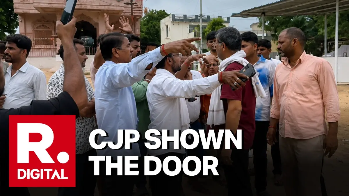 CJP Activists Chased Away During Rajasthan School Visit; Ashutosh Ranka Alleges BJP Role CJP Activists Chased Away During Rajasthan School Visit; Ashutosh Ranka Alleges BJP Role