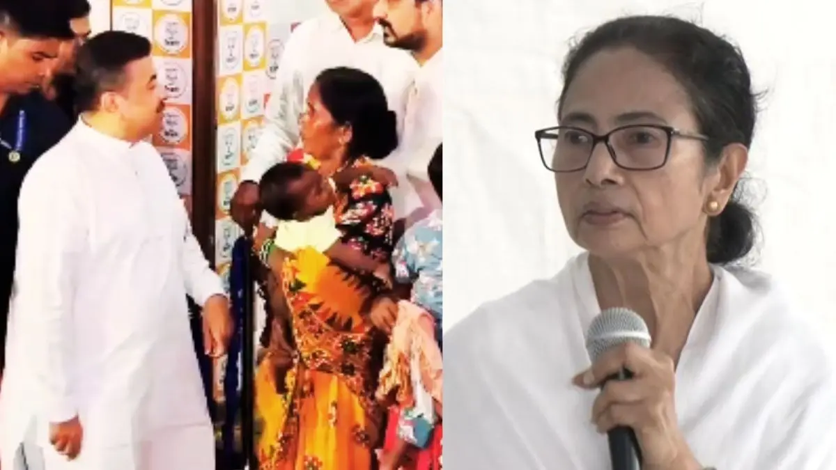 'BJP के खिलाफ बोलो पैसा मिलेगा...', मंत्री ने जिस महिला को फुटपाथ से हटाया, उससे मिलने के बाद बोले CM सुवेंदु, ममता बनर्जी पर साधा निशाना CM Suvendu Adhikari Mamata Banerjee