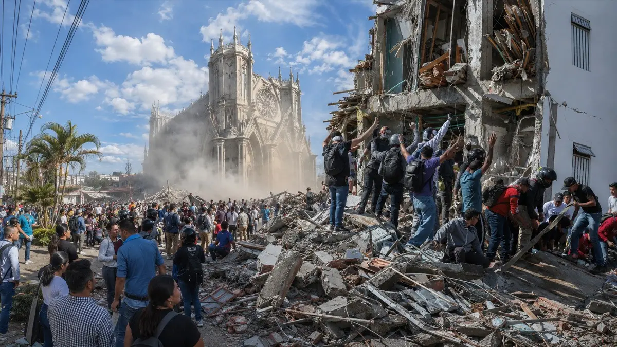Columbia Earthquake: कोलंबिया में भूकंप ने मचाई भारी तबाही, मृतकों की संख्या पहुंची 100 के पार; संकट की घड़ी में इन देशों ने बढ़ाया मदद का हाथ Colombia Earthquake 7. 4 magnitude