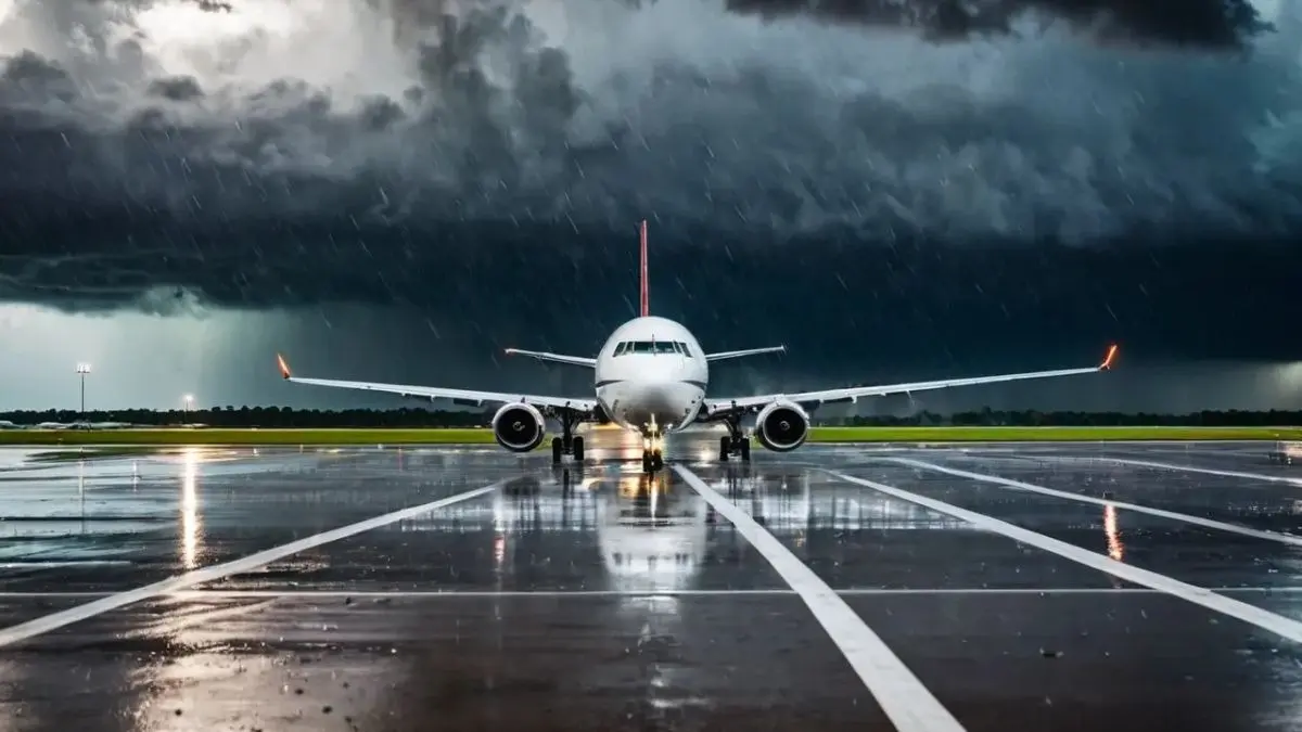 Delhi-NCR Rains: भारी बारिश से दिल्ली-एनसीआर में हवाई सेवाएं प्रभावित, कई उड़ानें डायवर्ट; एयरलाइंस ने जारी की एडवाइजरी Delhi-NCR Rains: भारी बारिश से दिल्ली-एनसीआर में हवाई सेवाएं प्रभावित, कई उड़ानें डायवर्ट; एयरलाइंस ने जारी की एडवाइजरी