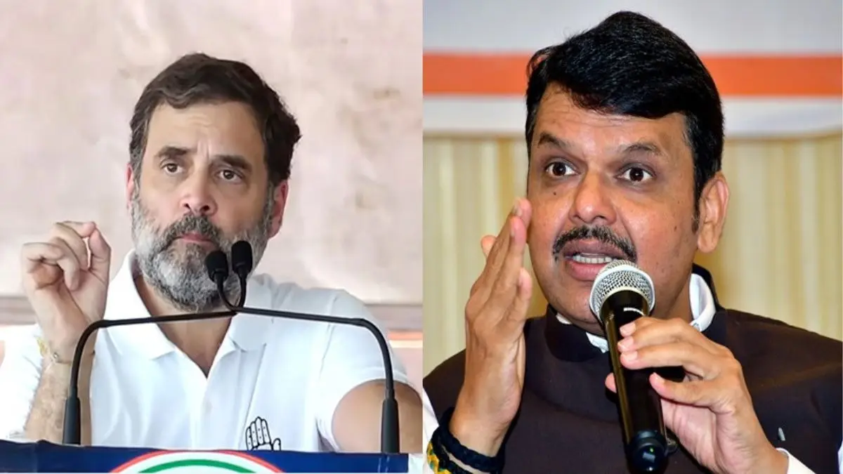 'एकतरफा बातचीत'; CM फडणवीस ने राहुल गांधी के 'छात्रों की गूंज' कार्यक्रम पर साधा निशाना, कहा- सिर्फ LoP द्वारा चुने हुए छात्र Devendra Fadnavis hits out Chhatron Ki Goonj
