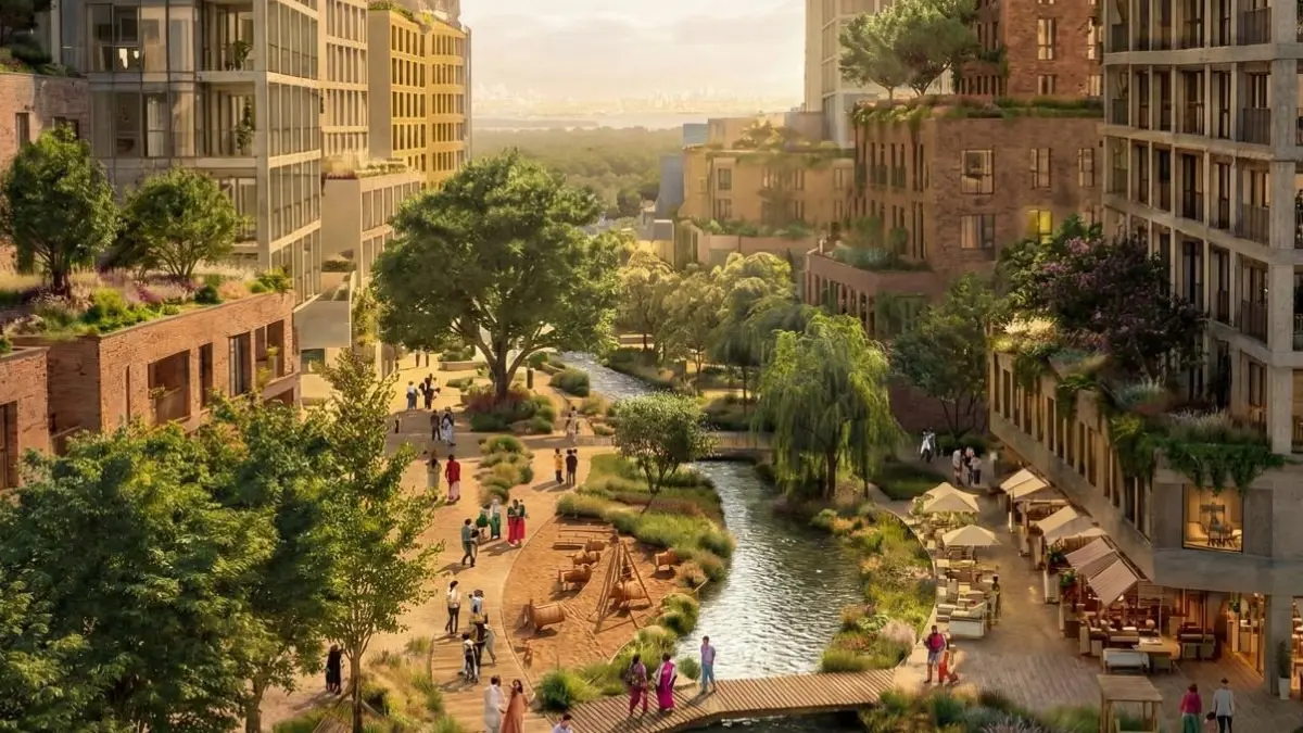 40,000 Trees To Anchor Dharavi's Green Transformation And A 3.3-Km Mithi River Public Riverfront Dharavi Redevelopment: 40k Trees & 3.3km Mithi Riverfront