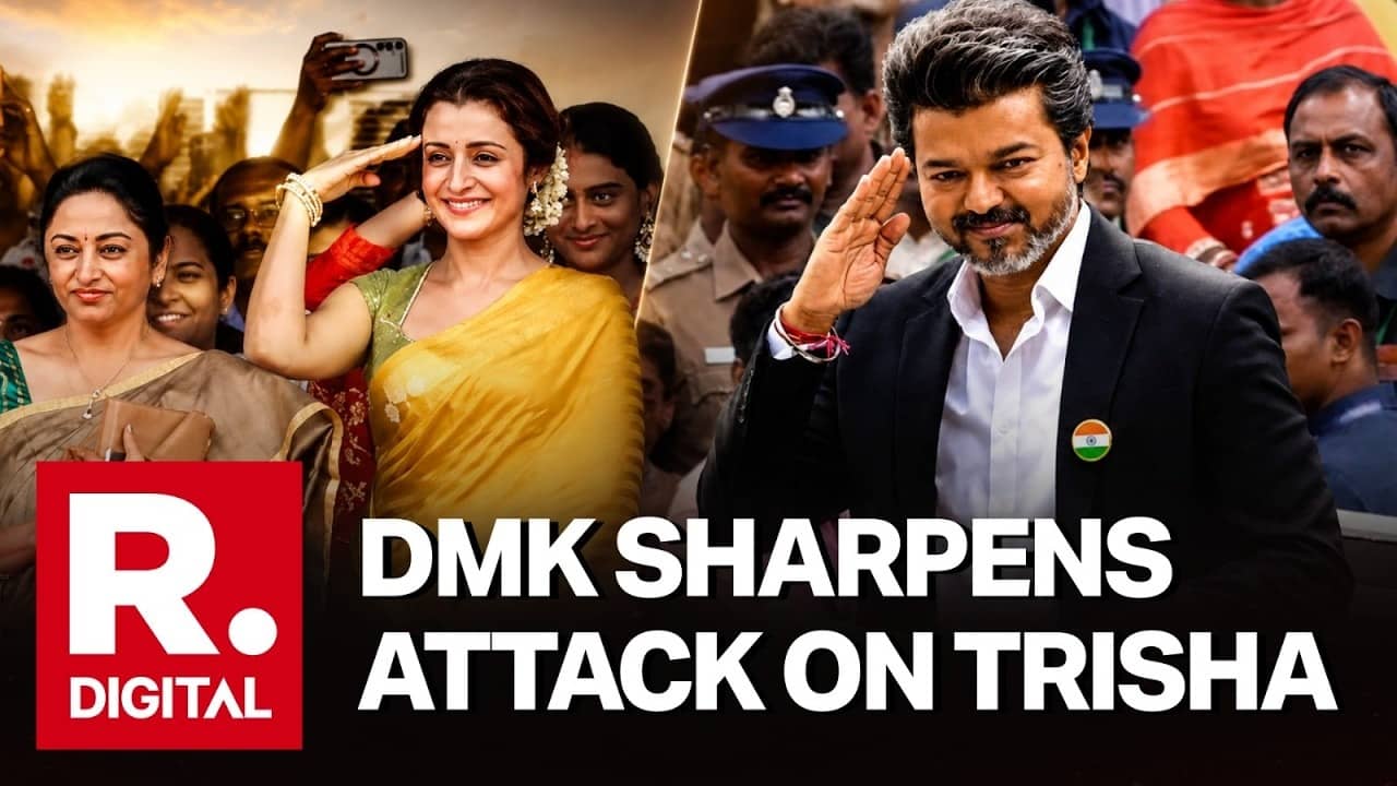 DMK Trisha Controversy