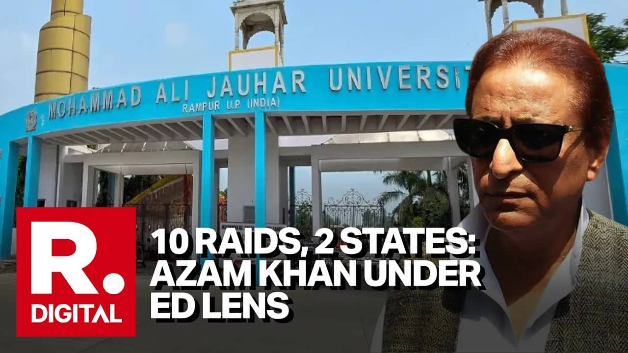 ED Raids Azam Khan