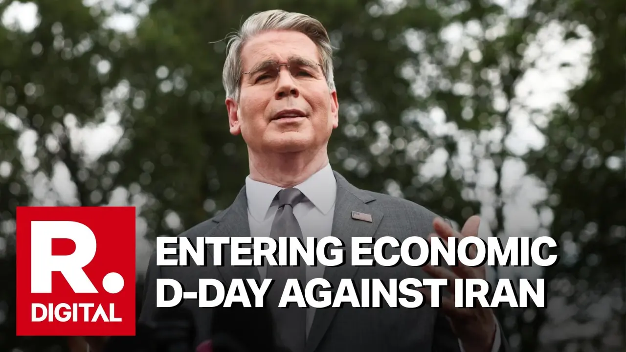 'Entering the Endgame': US Treasury Secy Bessent Says 'Economic D-Day' to Begin Against Iran 'Entering the Endgame': US Treasury Secy Bessent Says 'Economic D-Day' to Begin Against Iran
