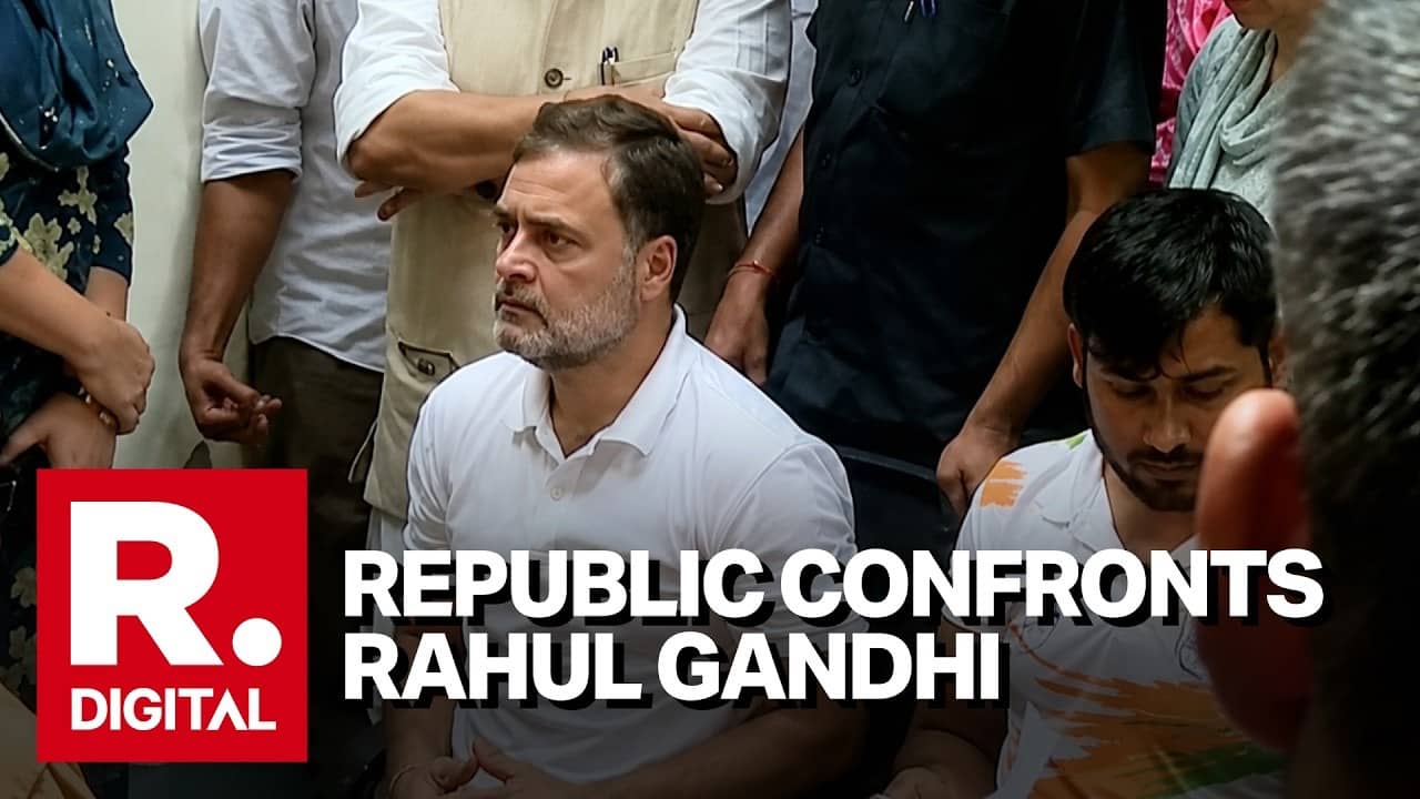  Exclusive | Rahul Gandhi Dharna Over Pellet Row: Republic Questions LoP’s Silence