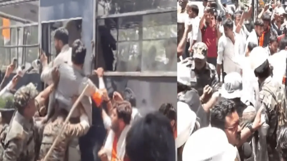 Face-Off in Ranchi As ABVP Stages Major Protest March to Assembly Over Exam Irregularities Face-off in Ranchi as ABVP stages major protest march to Assembly over exam irregularities