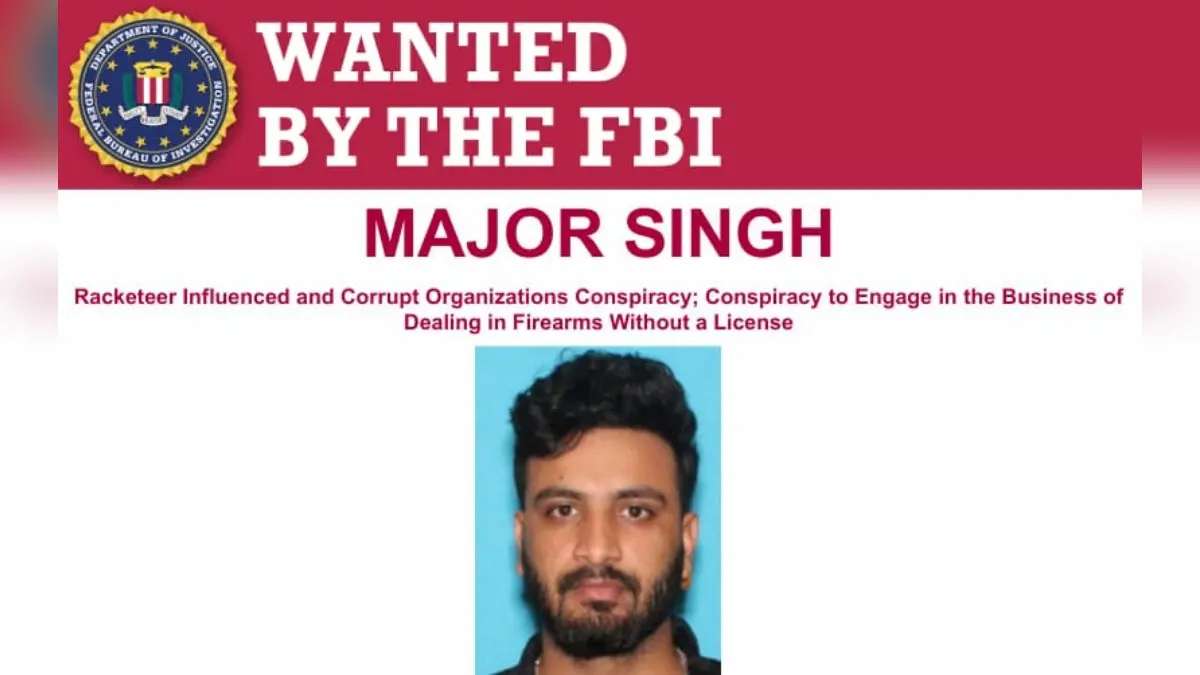 FBI Wanted List Now Features Punjab Gangster Major Singh Accused Of Running US Drug And Arms Plot Linked To Jaggu Bhagwanpuria Gang FBI Wanted List Now Features Punjab Gangster Major Singh Accused Of Running US Drug And Arms Plot Linked To Jaggu Bhagwanpuria Gang