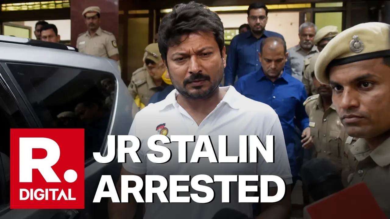 High-Voltage Drama in Tamil Nadu: Udhayanidhi Stalin Arrested Amid Massive Political Row Over Vulgar 'Trisha' Remarks High-Voltage Drama in Tamil Nadu: Udhayanidhi Stalin Arrested Amid Massive Political Row Over Vulgar 'Trisha' Remarks