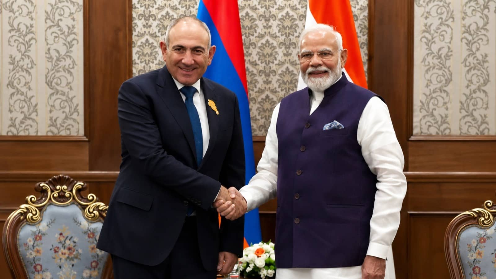 India-Armenia Discuss Cooperation in Defence, Pharma, Science & Tech as PM Modi, Nikol Pashinyan Meet in Bishkek