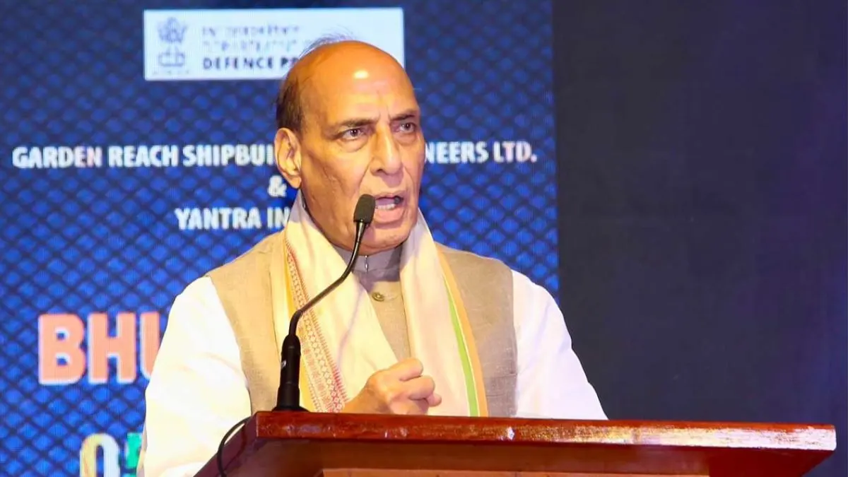 India Can Become Global Shipbuilding Hub; Must Focus on Self-Reliance: Rajnath Singh India Can Become Global Shipbuilding Hub; Must Focus on Self-Reliance: Rajnath Singh