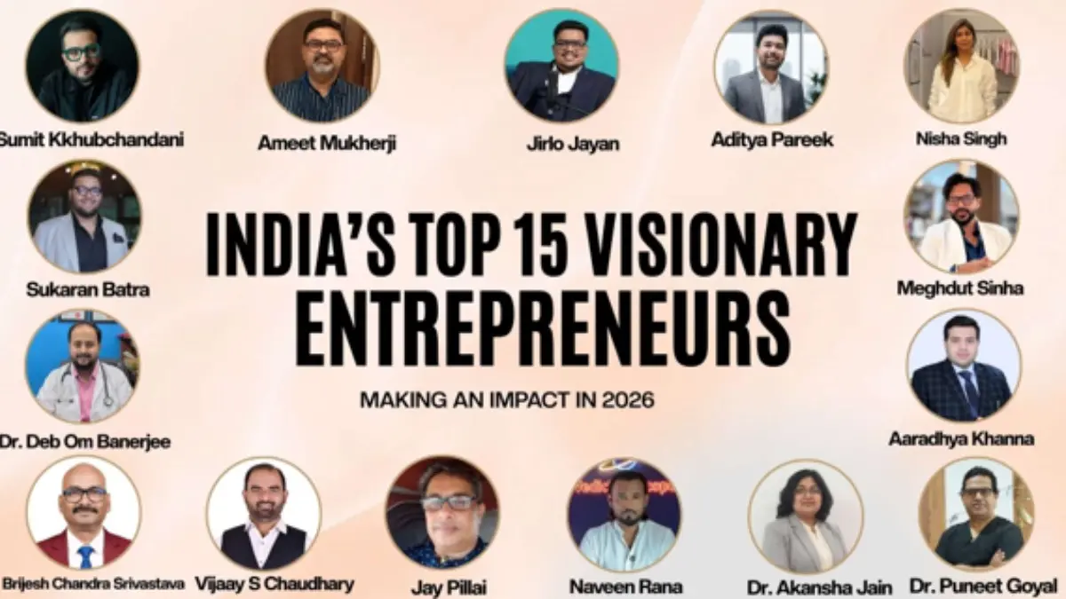 India’s Top 15 Visionary Entrepreneurs Making an Impact in 2026 India’s Top 15 Visionary Entrepreneurs Making an Impact in 2026