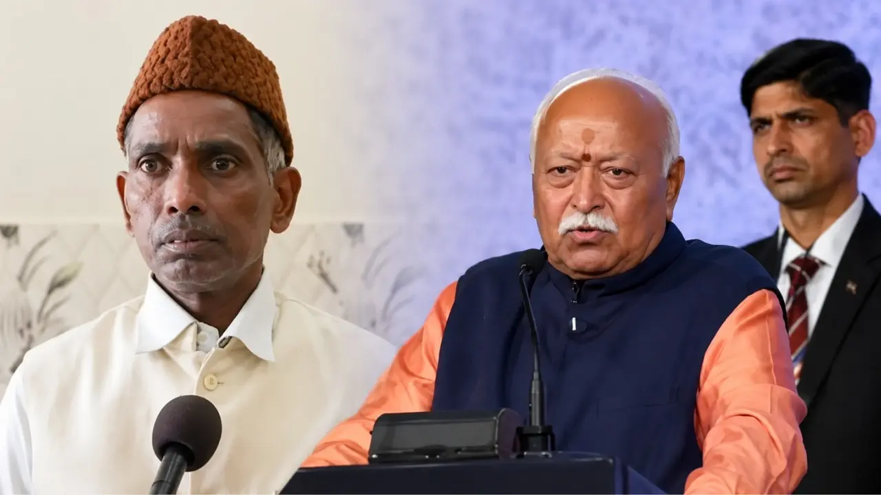 'हिंदुस्तान हिंदुओं और मुसलमानों के बीच भाईचारा...', RSS प्रमुख मोहन भागवत के बयान पर गदगद हुए बाबरी मस्जिद पक्षकार इकबाल अंसारी Iqbal Ansari & Mohan Bhagwat